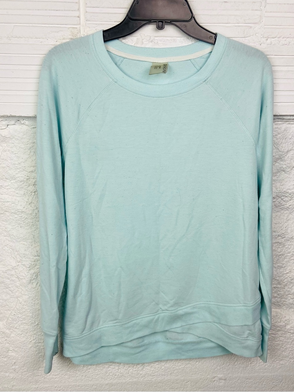Danskin Light Aqua Crewneck Sweater size medium